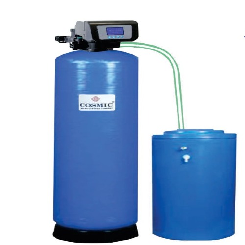 Water softener system for hard water treatment